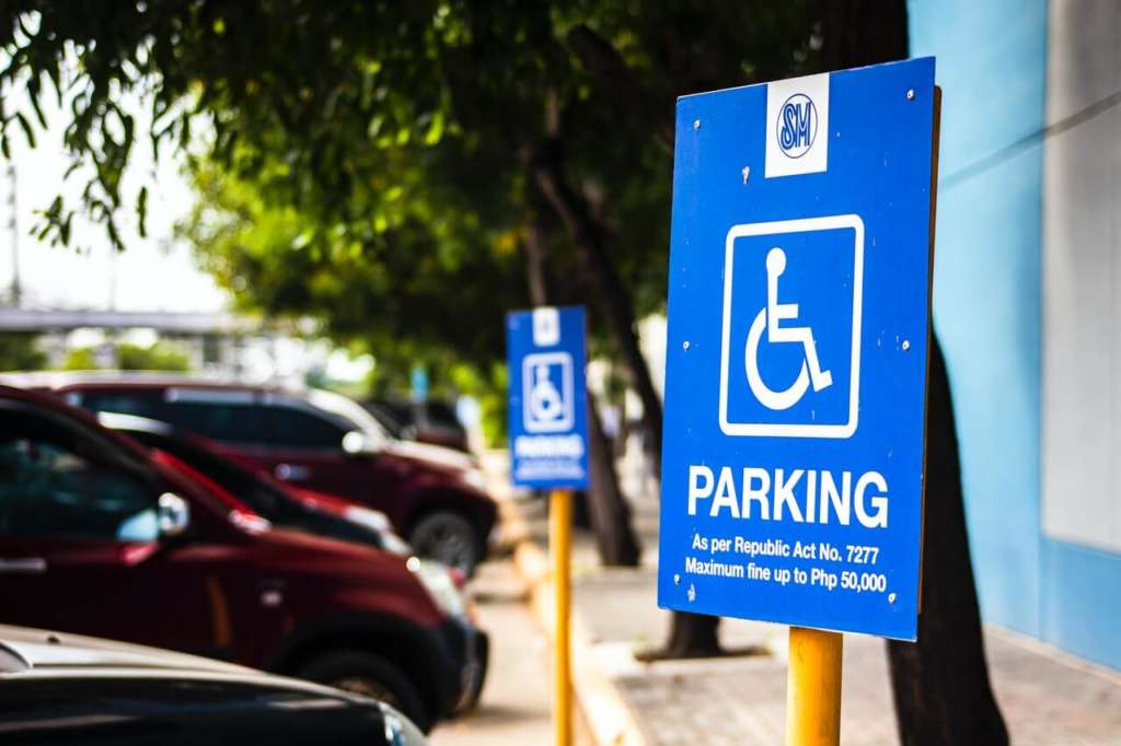 miejsce parkingowe dla niepełnosprawnych wspólnota
